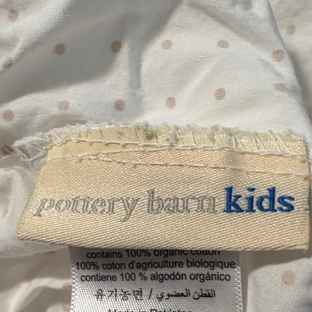 Pottery Barn Kids Organic Cotton Fitted Crib Sheets